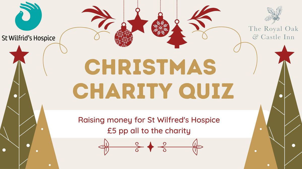 Charity Quiz- St Wilfred's Hospice 