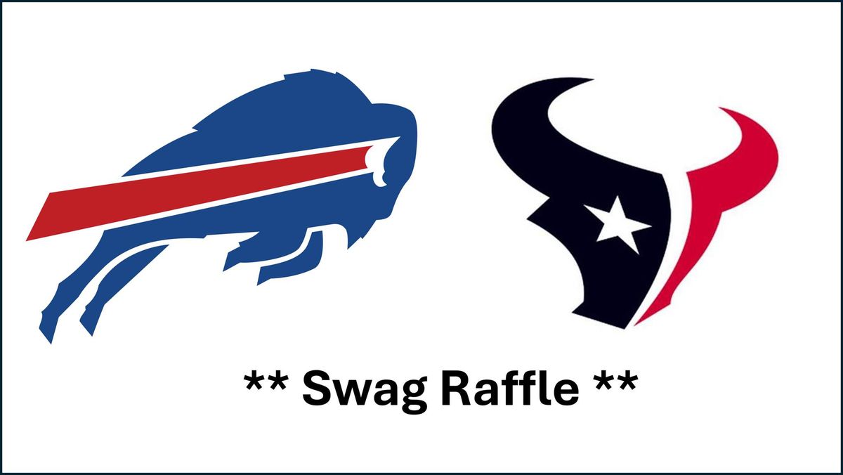 Week 5: Bills at Texans - Swag Raffle