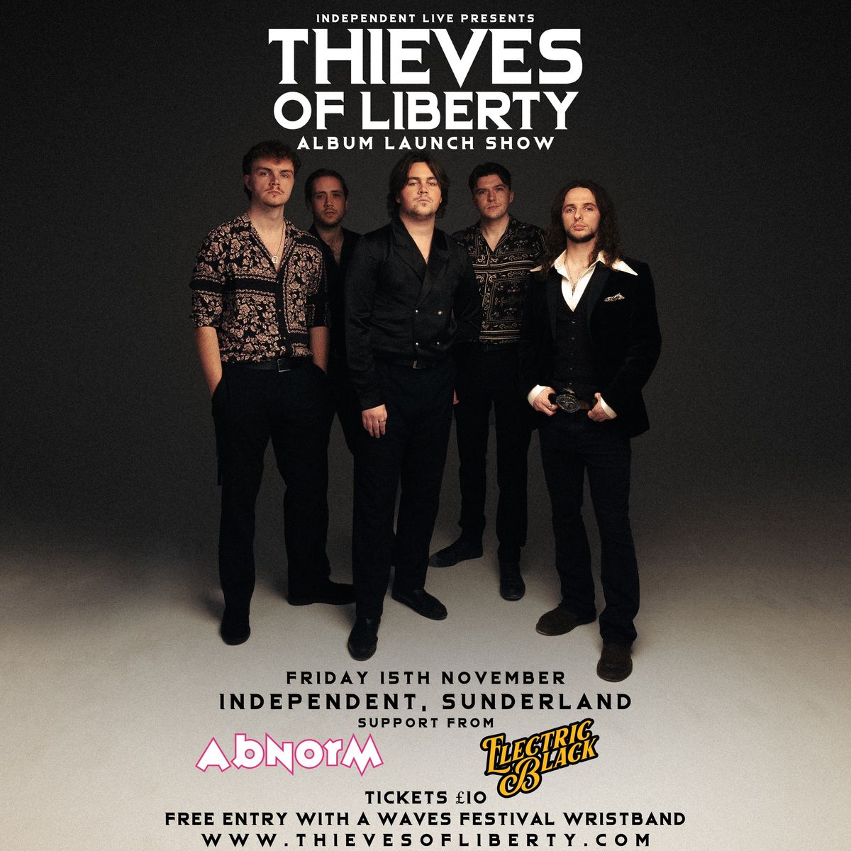 Thieves of Liberty: Album Launch Show - Sunderland