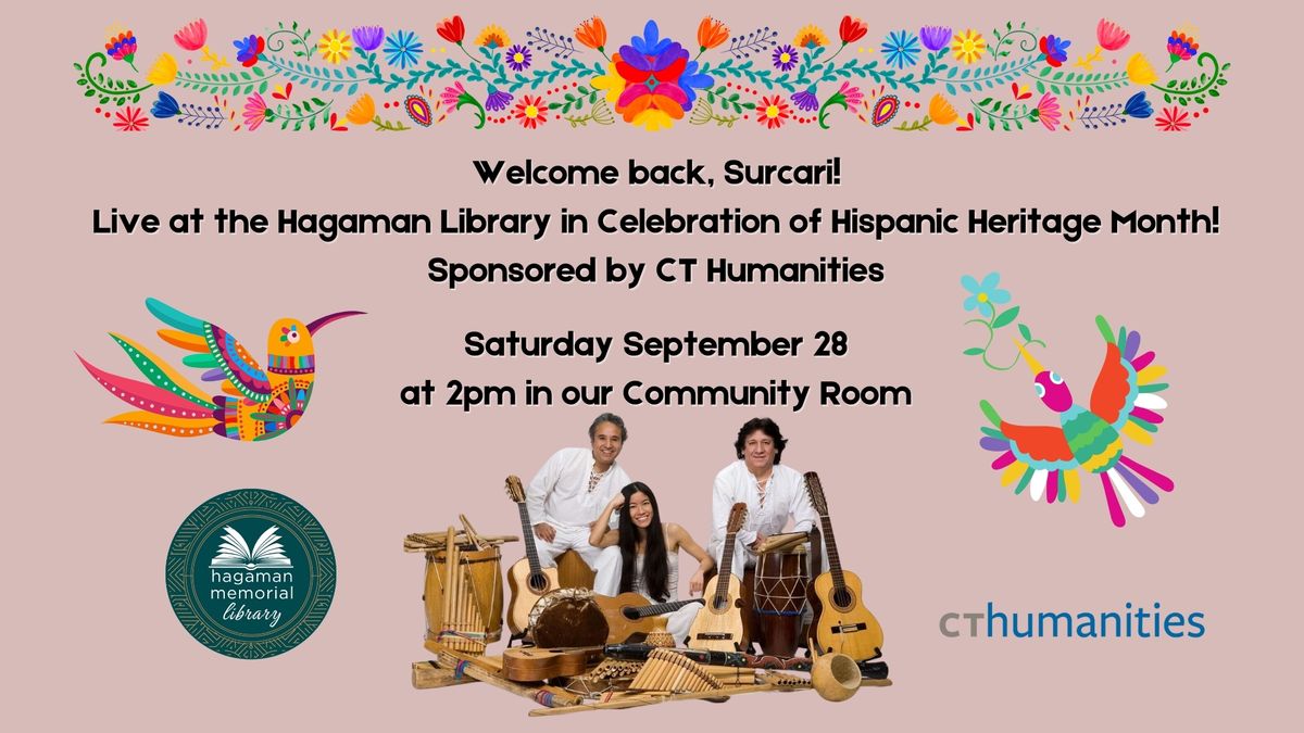 HML Celebrates Hispanic Heritage Month: LIVE Concert Featuring Surcari!