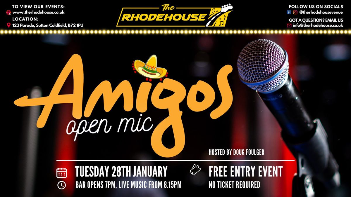 AMIGOS OPEN MIC