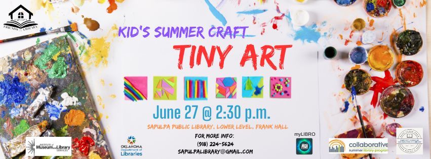 Kids' SRP Craft: Tiny Art