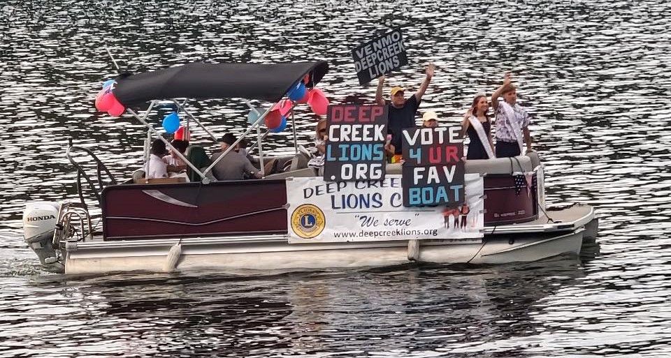 Boat Parade on Deep Creek Lake