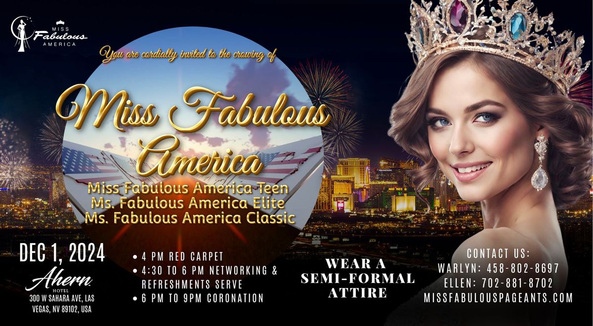 Miss Fabulous America Pageant