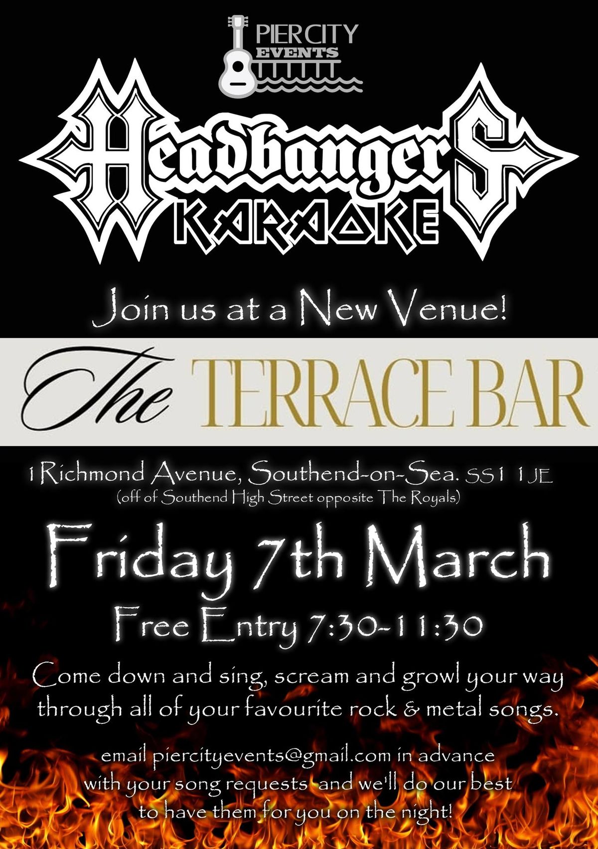 Headbangers Karaoke @ The Terrace Bar