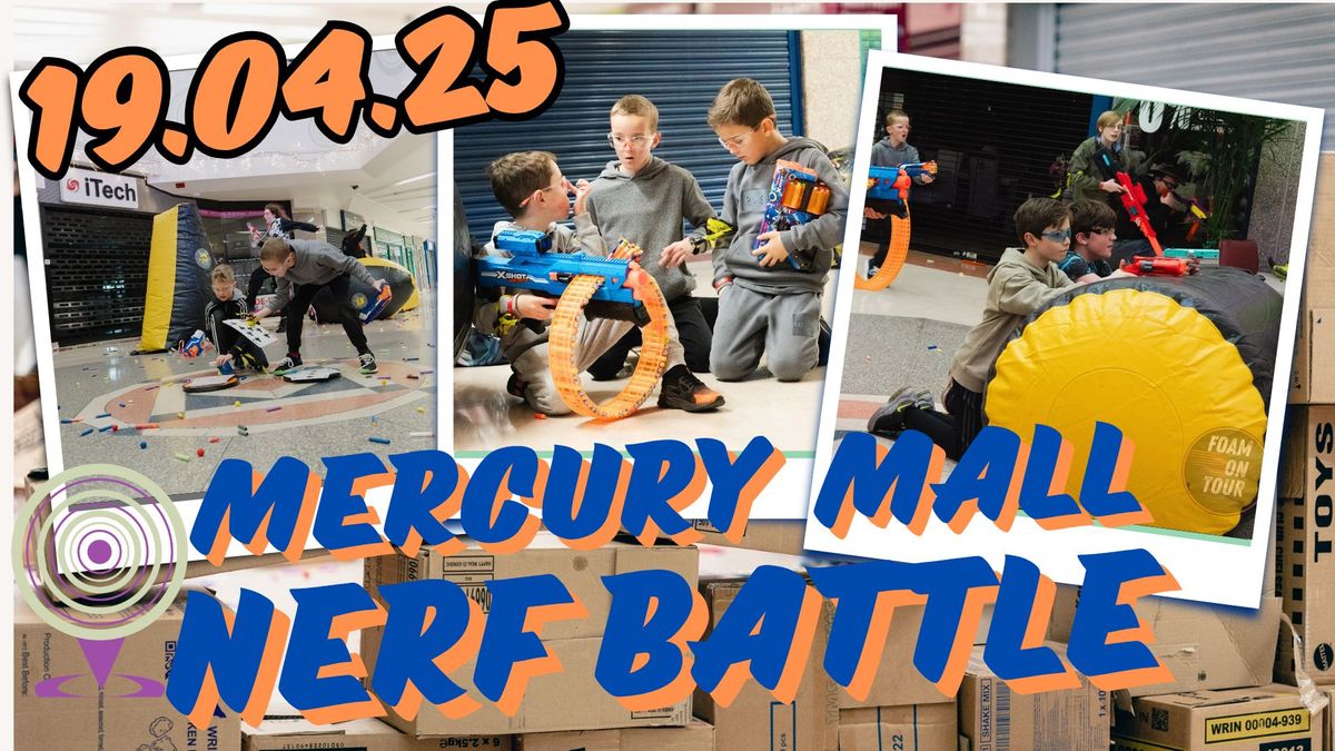 The Mercury Mall NERF Battle - Easter Edition 