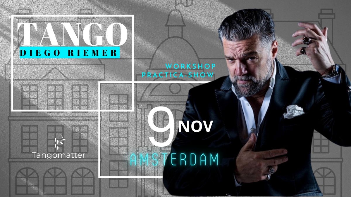 Tango with Diego "el Pajaro" Riemer in Amsterdam