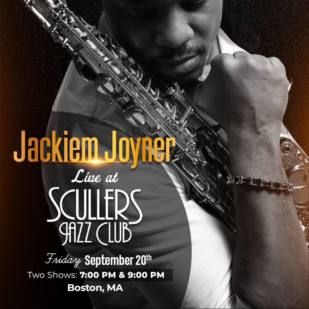 Jackiem Joyner Live at Scullers Jazz Club