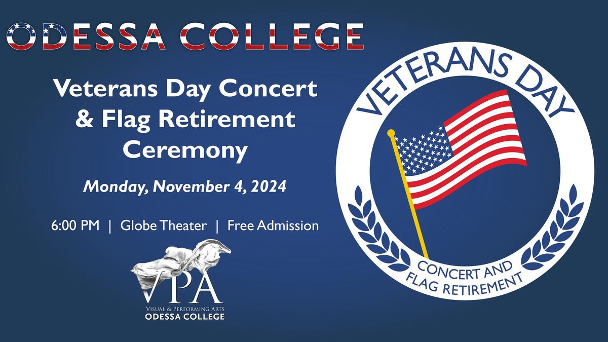 Veteran's Day Band Concert and Flag Retirement Ceremony