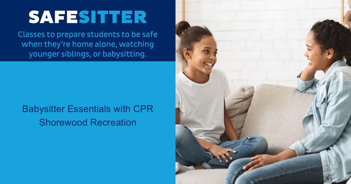 Babysitter Essentials with CPR by Safe Sitter\u00ae