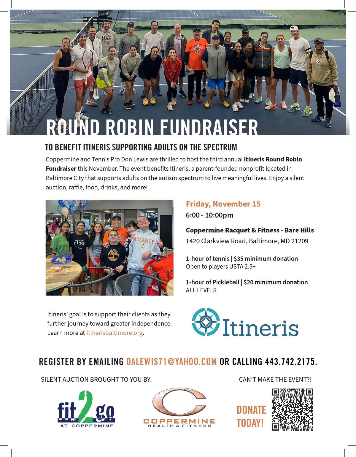 Round Robin Fundraiser 