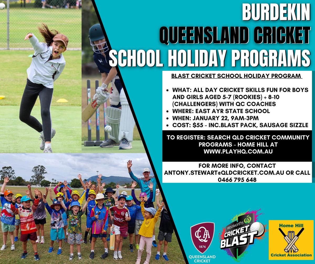 Cricket School Holiday Program