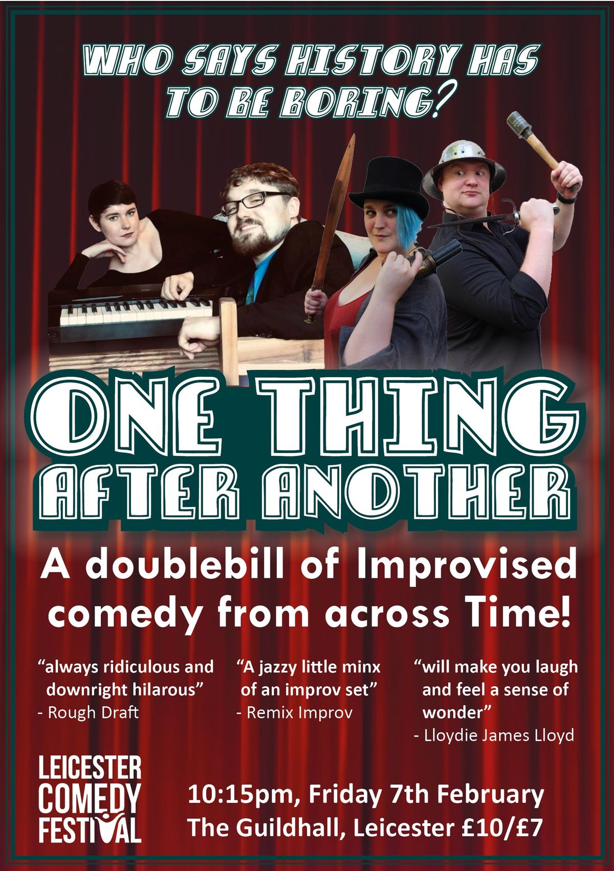 One Thing After Another: Improv Across Time