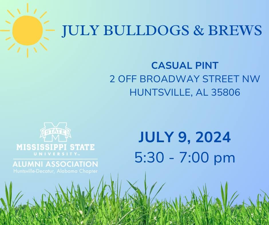 July Bulldogs & Brews