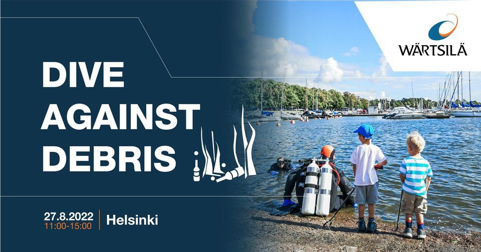 W\u00e4rtsil\u00e4 Dive Against Debris Helsinki 2022