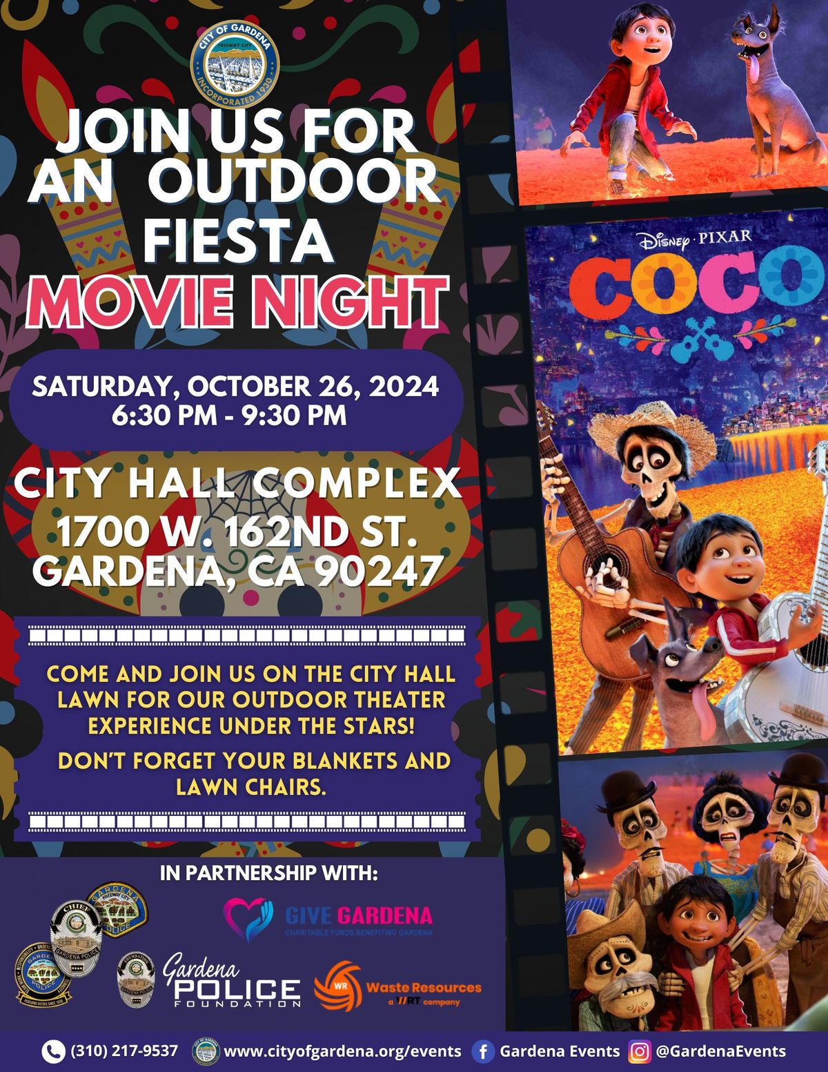 Fiesta Movie Night featuring Coco