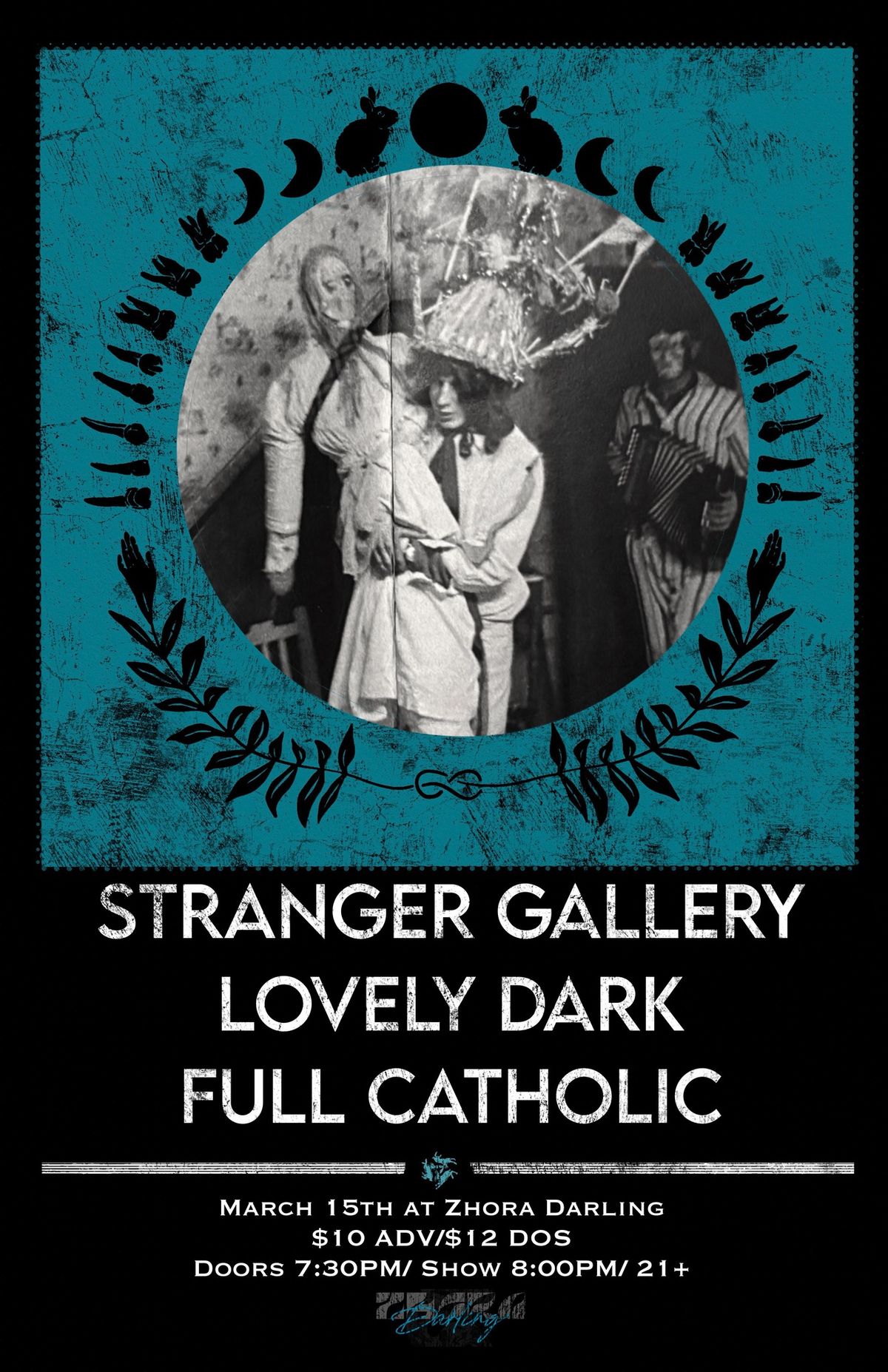 Stranger Gallery, Lovely Dark, and Full Catholic at Zhora Darling