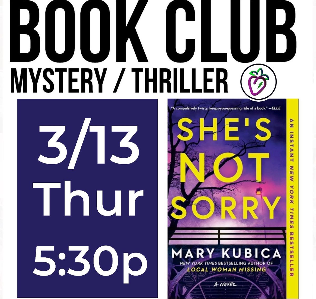 Mystery\/Psych\/Thriller Book Club  