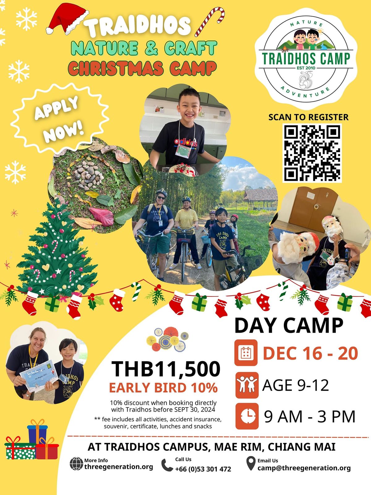 Traidhos Nature and Craft Christmas Camp