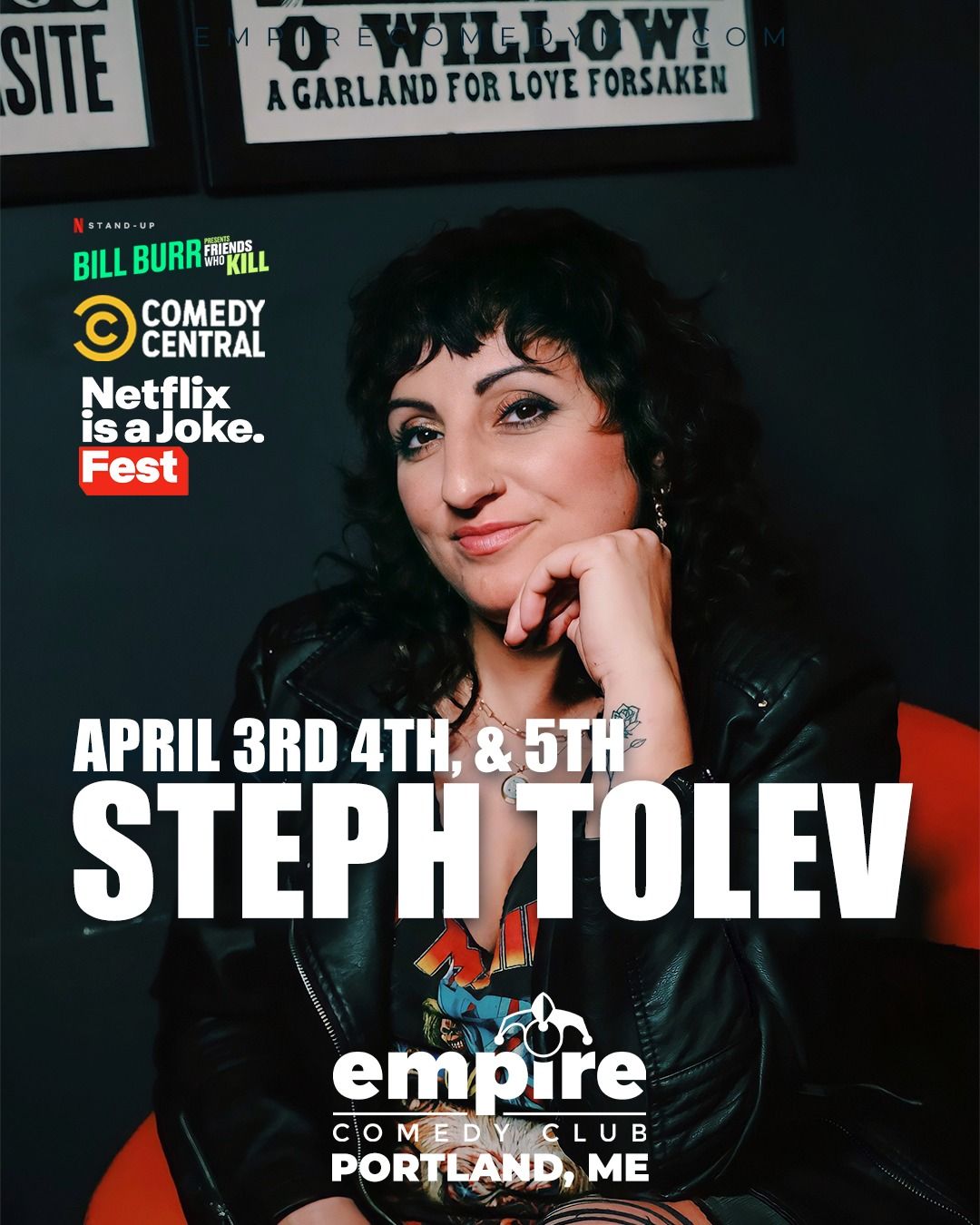 STEPH TOLEV at Empire Comedy Club