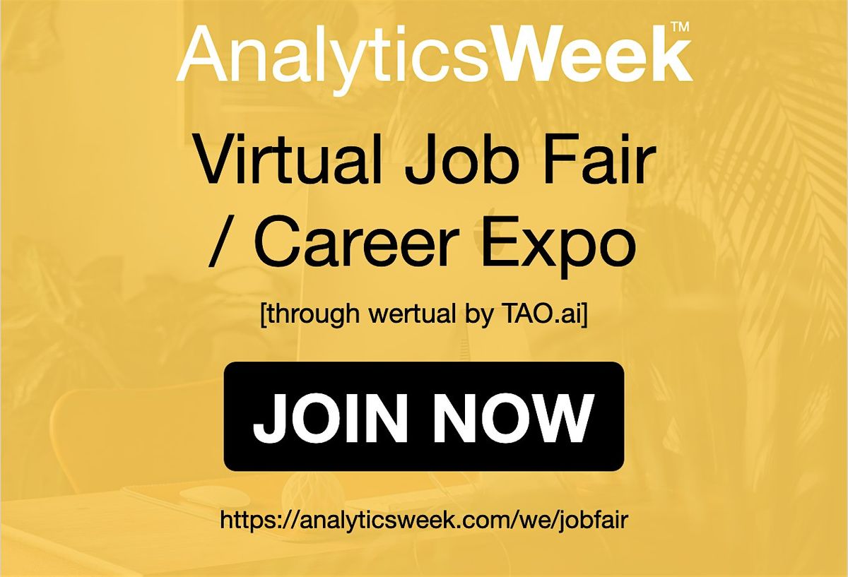 AnalyticsWeek Virtual Job Fair \/ Career Networking Event #Vancouver