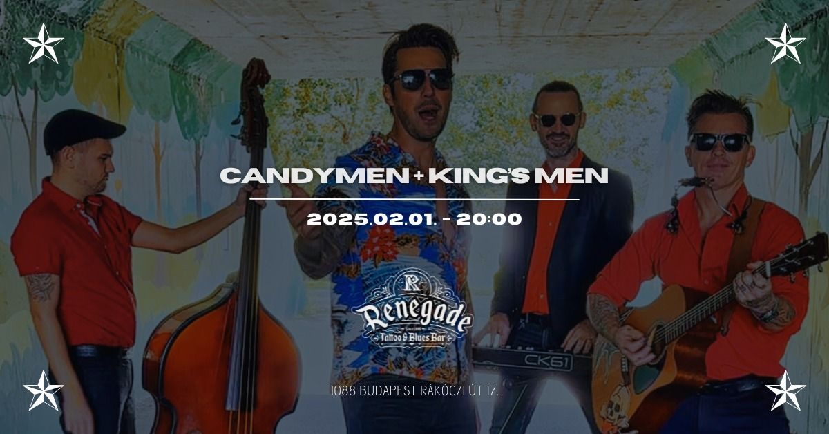 CandyMen + King's Men koncert