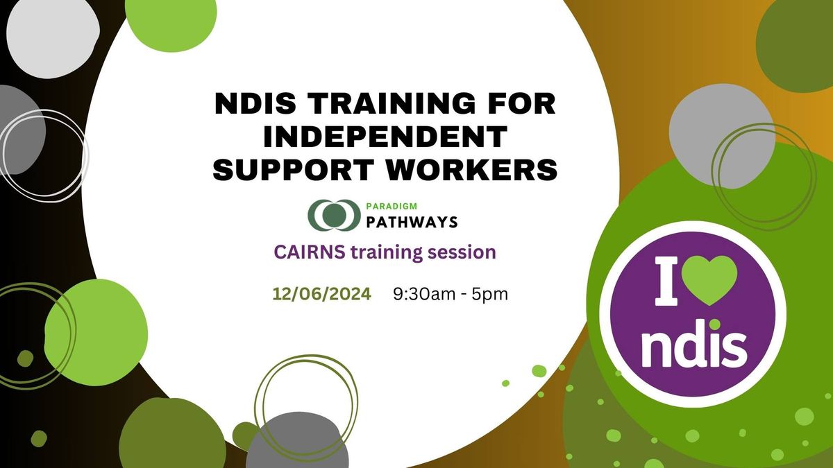 NDIS Training for independent Support Workers