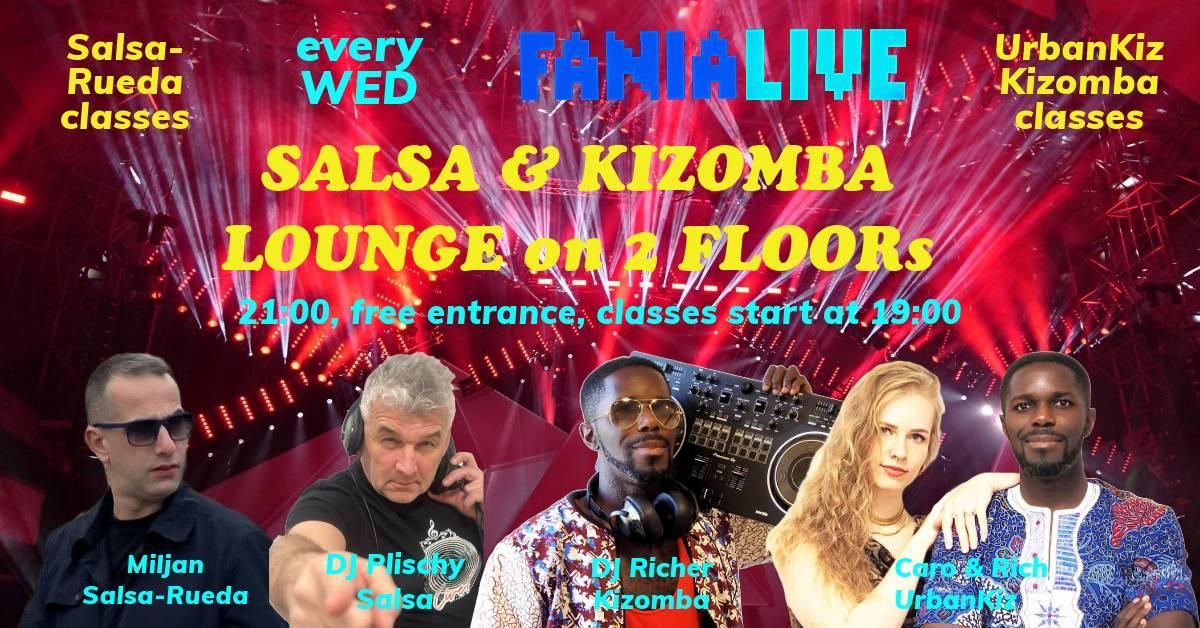 Salsa & Kizomba Lounge on 2 floors