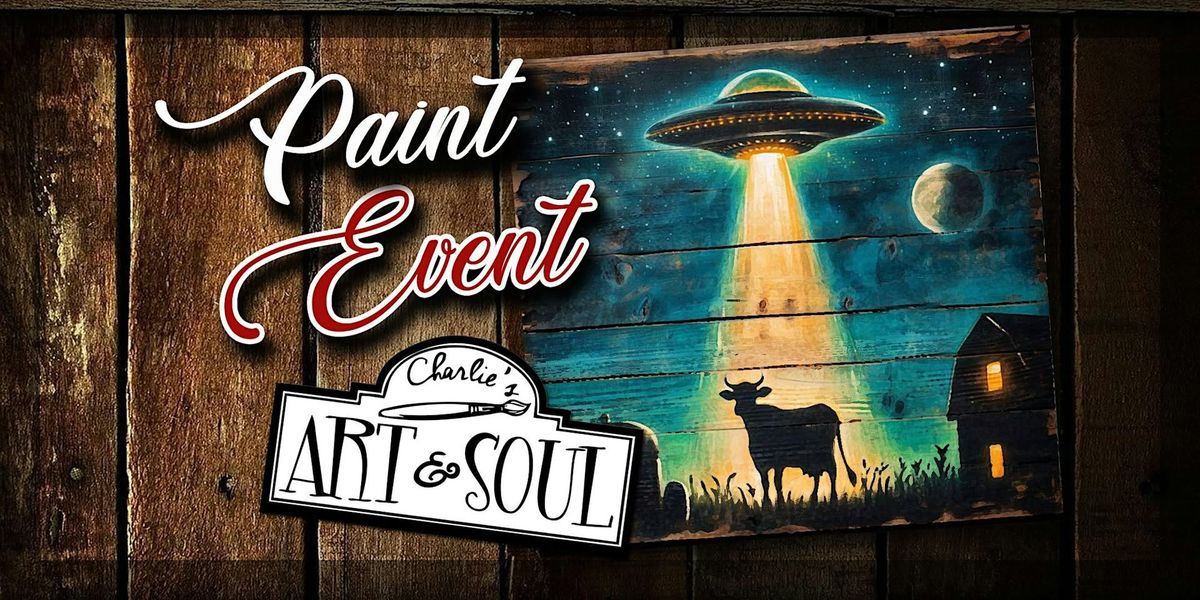 Beam Me Up!!! on Wood Neon Paint Event @ Devil's Due Distillery