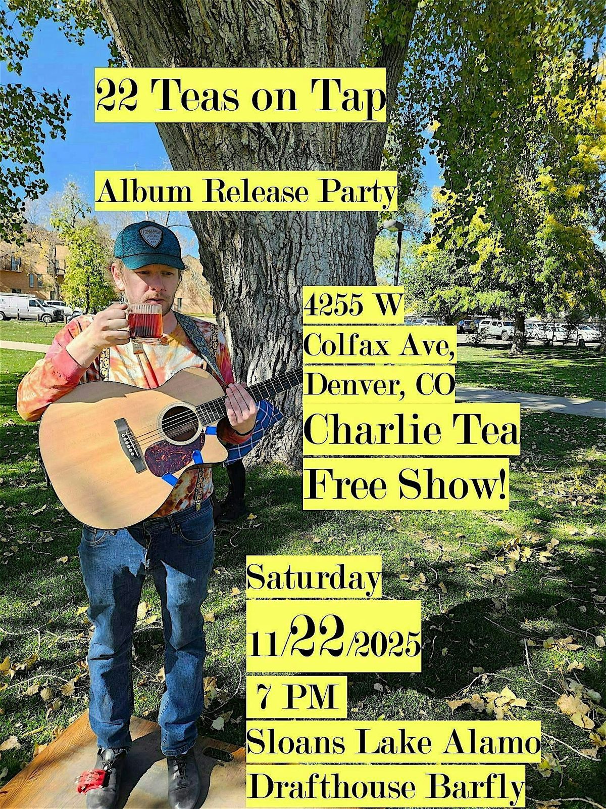 Charlie Tea Album Release Show!