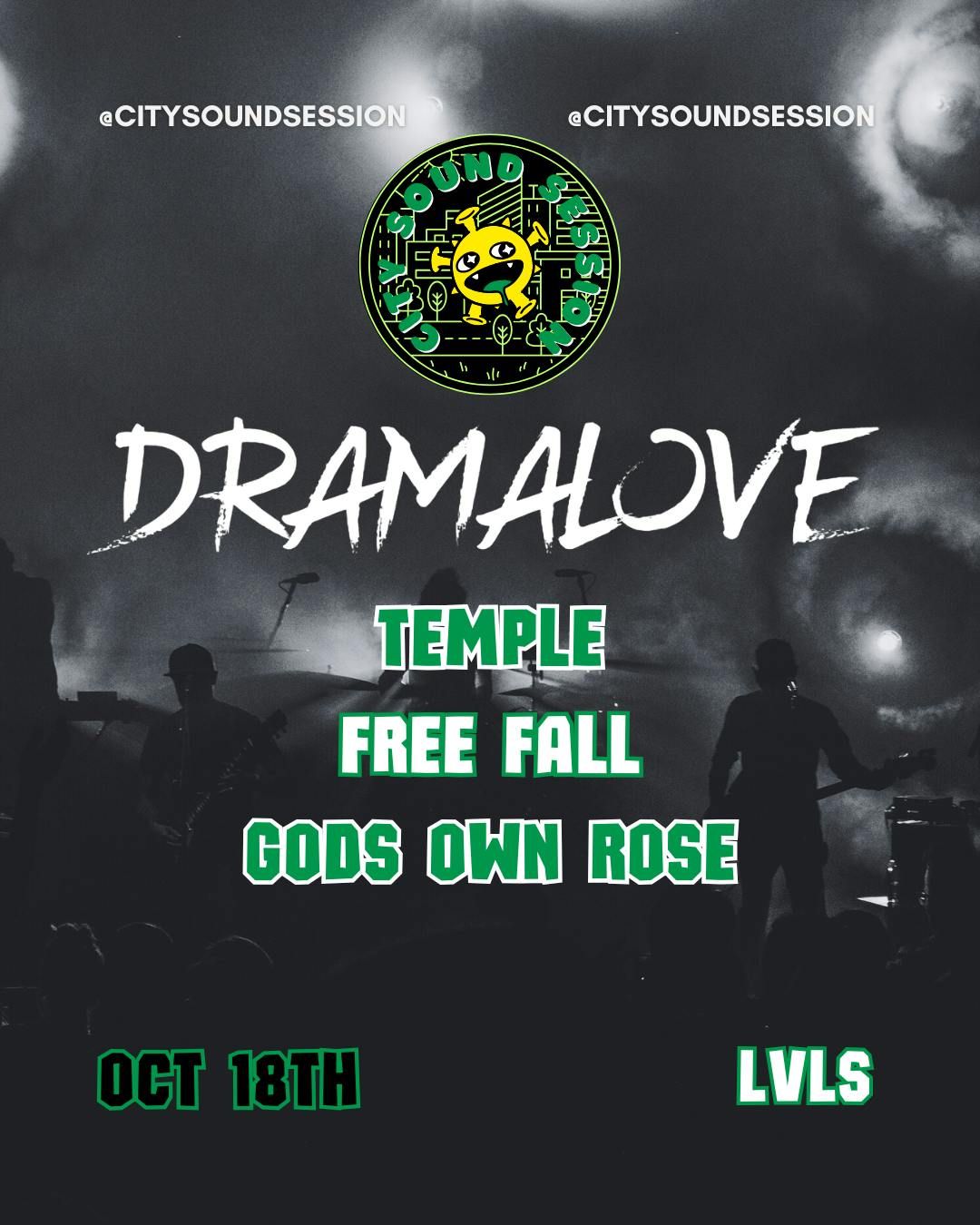 DramaLove with Gods Own Rose, Free Fall and Stainless Steel