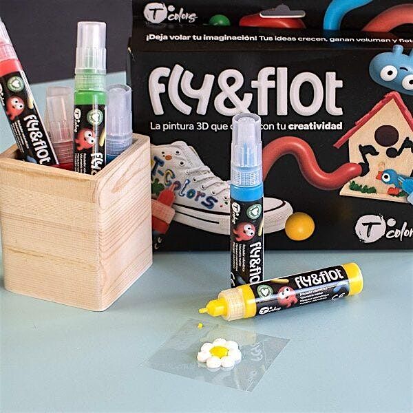 Taller creativo: Chalk Paint + Fly&Flot | Aprende efectos WOW con Tcolors