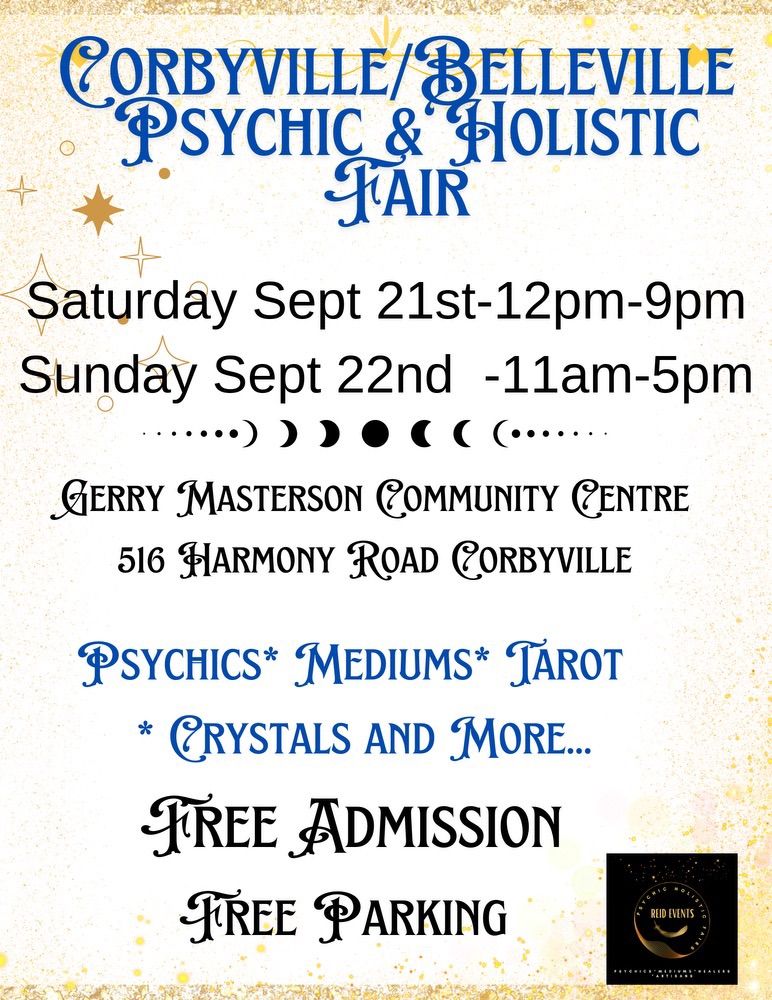 Corbyville \/ Belleville Psychic Holistic Fair 