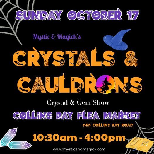 CRYSTALS & CAULDRONS - Crystal & Gem Show!