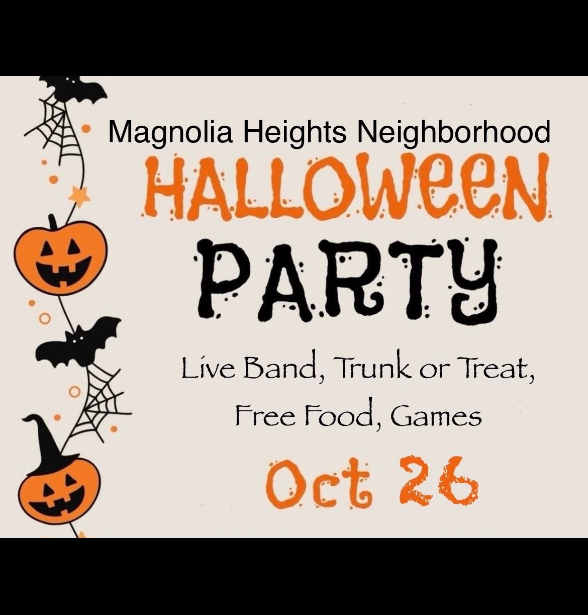 Halloween Block Party