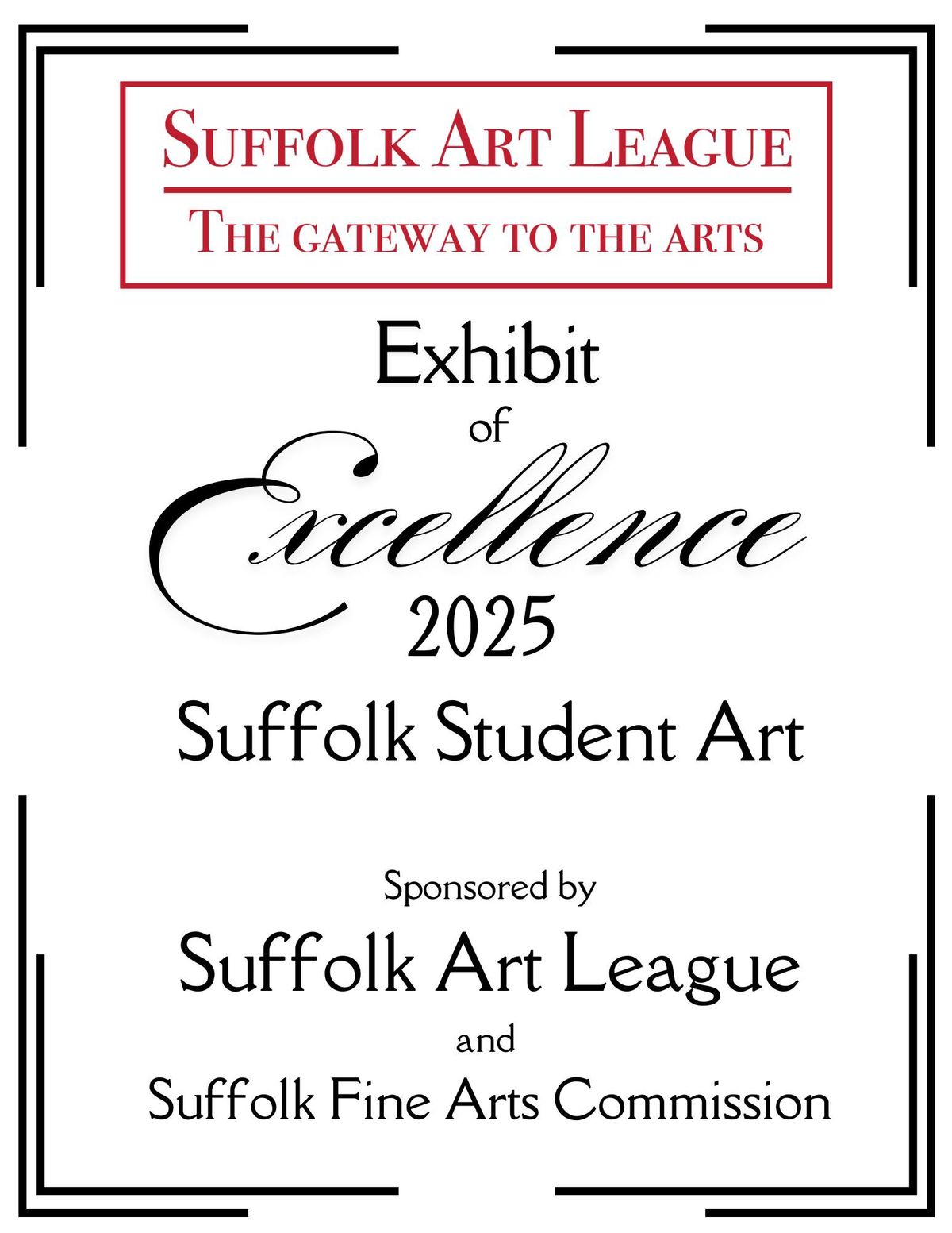 Exhibit of Excellence 2025 Student Art Exhibit