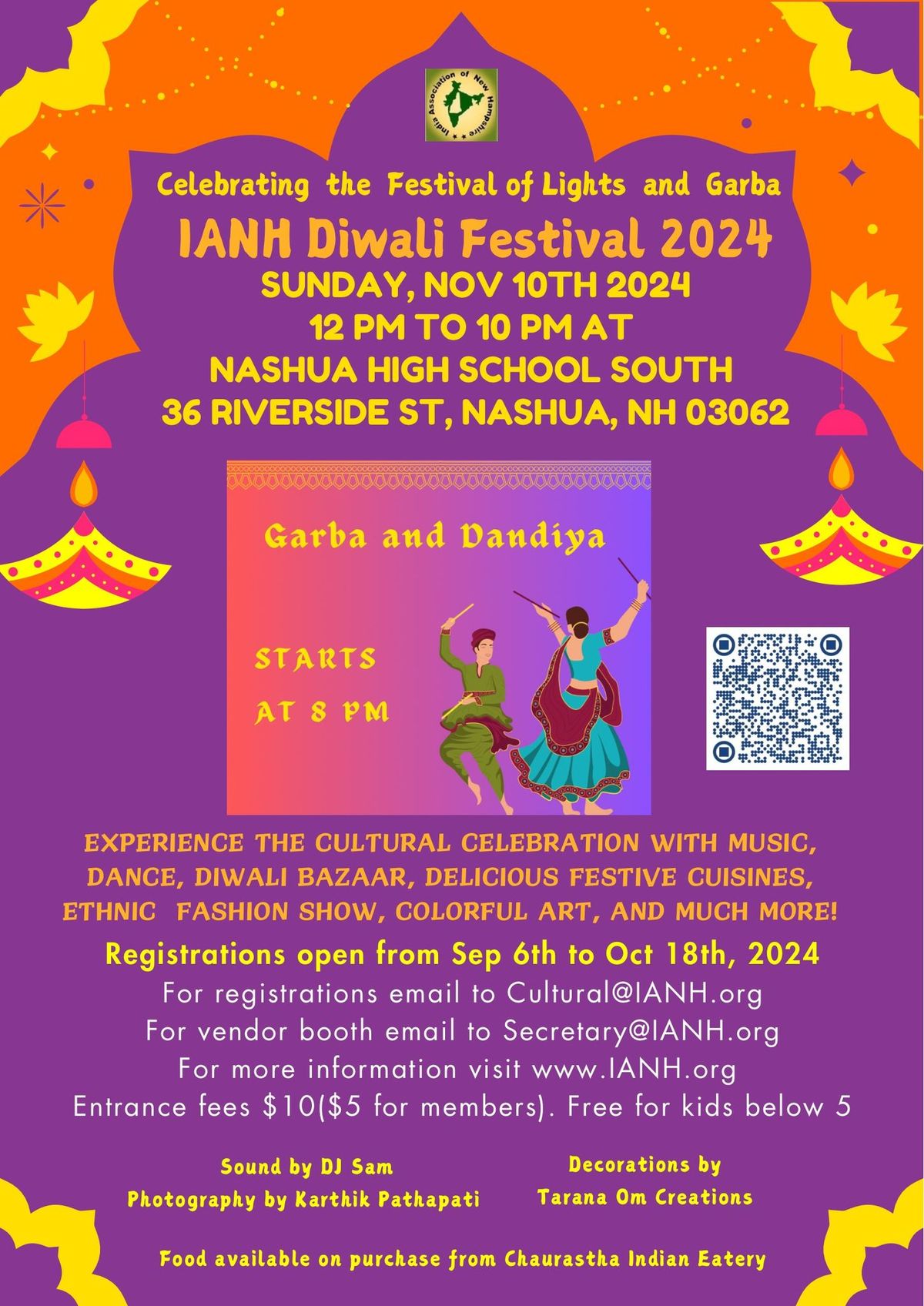 IANH Diwali Festival 2024 