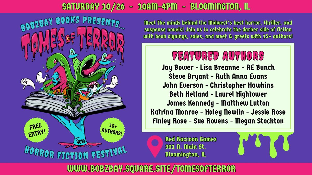 Tomes of Terror Horror Book Festival