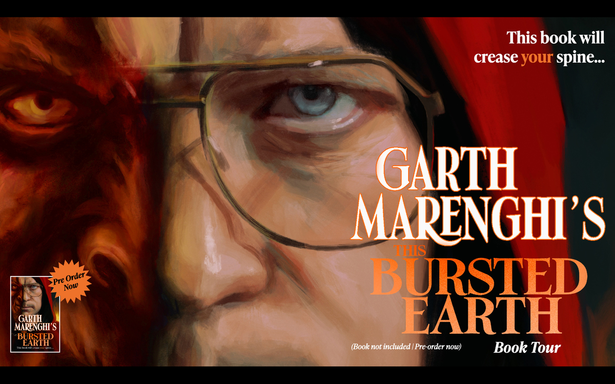 Garth Marenghi: This Bursted Earth Book at City Varieties Music Hall