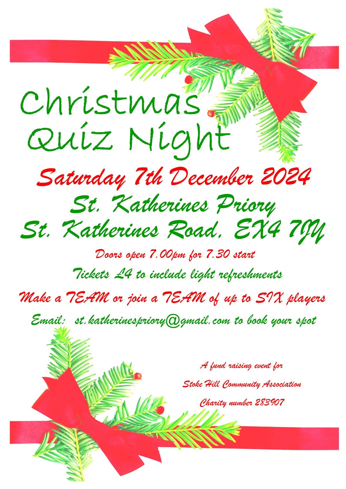 Christmas Quiz Night