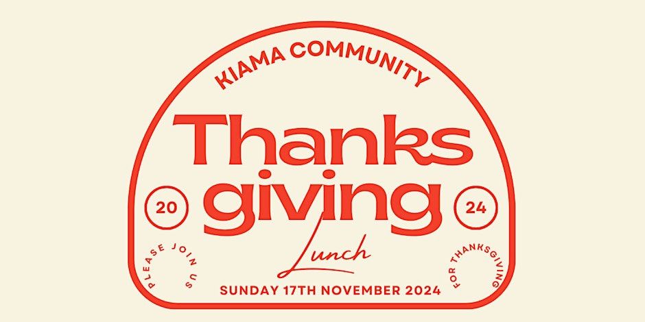 Kiama Community Thanksgiving Lunch