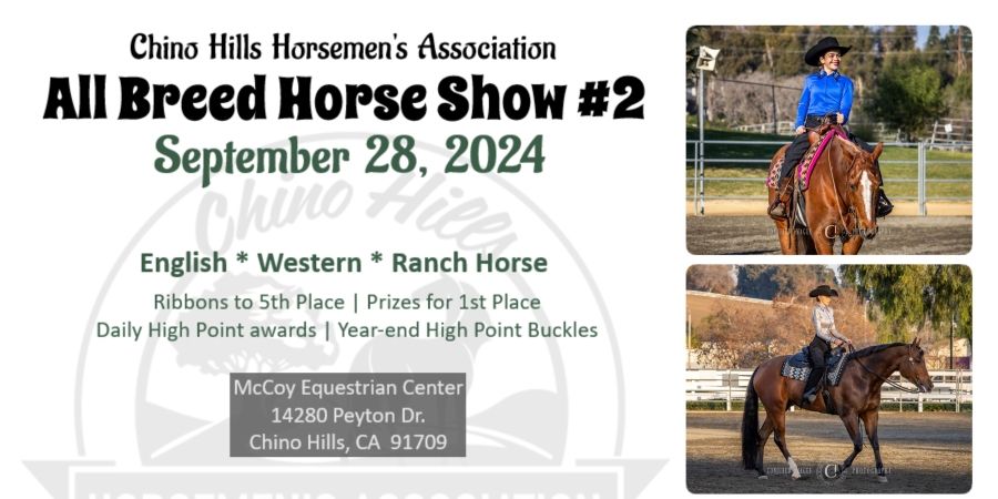 CHHA All Breed Horse Show #2 (Buckle series)