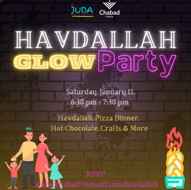 Havdallah Glow Party