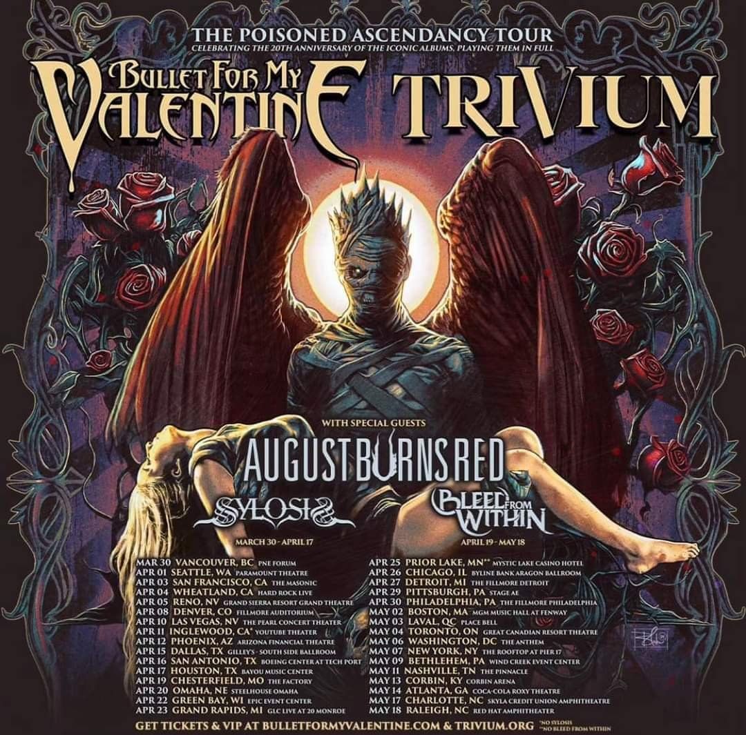 Bullet for My Valentine and Trivium at Great Canadian Casino Resort Toronto