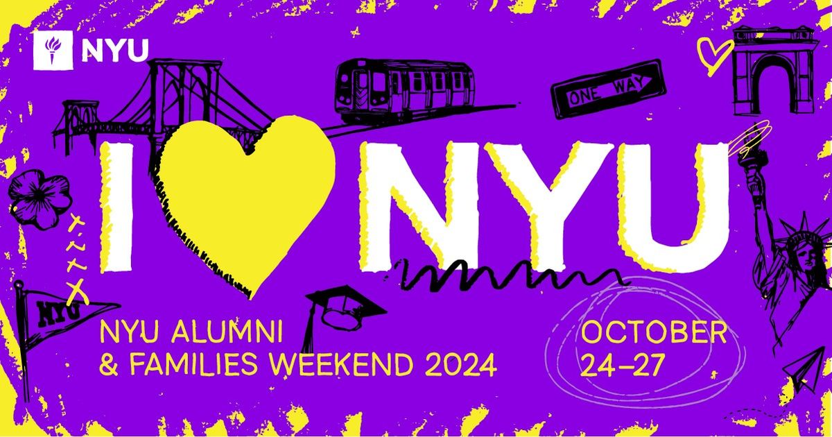 NYU Alumni & Families Weekend 2024