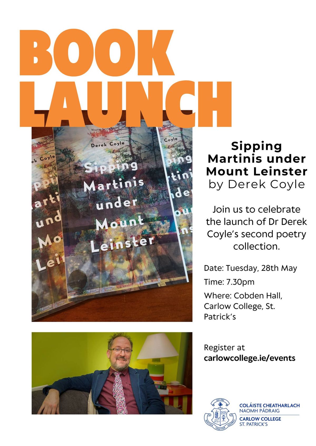 Book Launch: 'Sipping Martinis under Mount Leinster' 