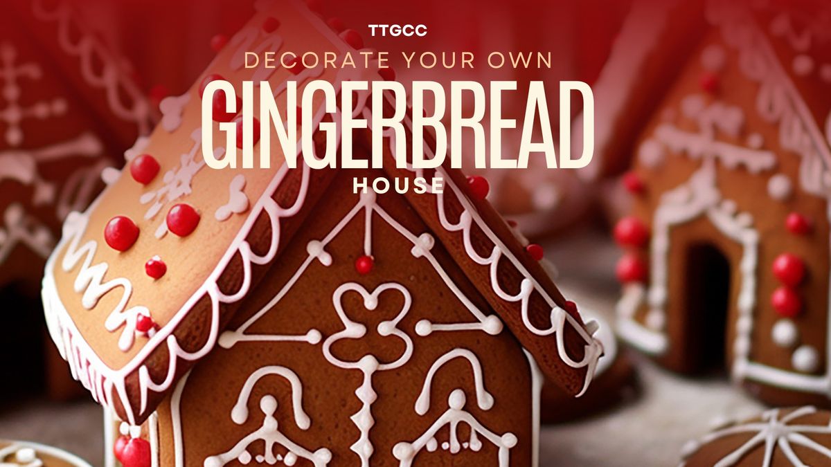 Decorate your own Gingerbread House