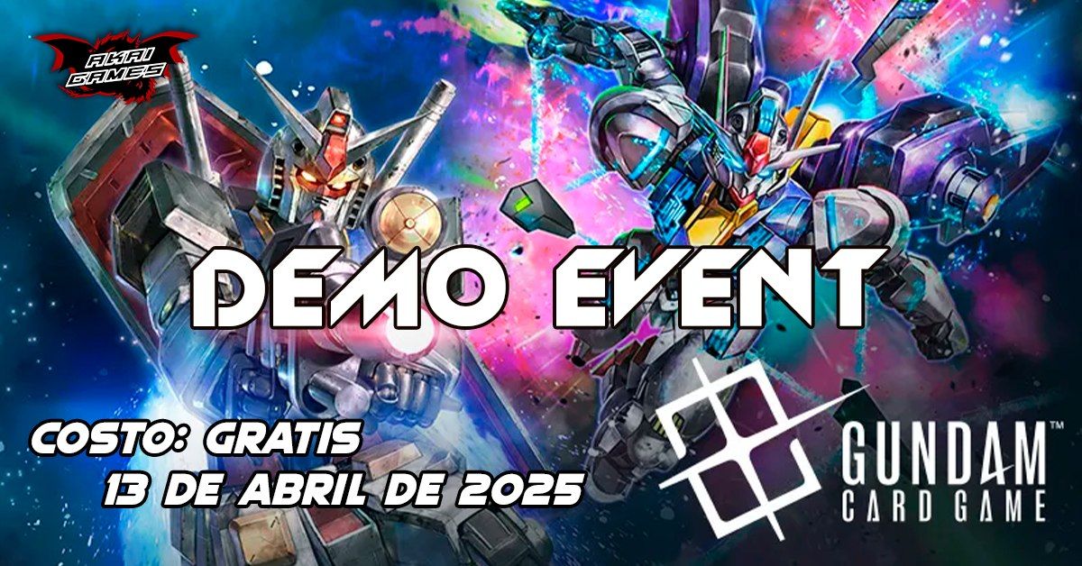 GUNDAM CARD GAME DEMO EVENT by AKAI GAMES