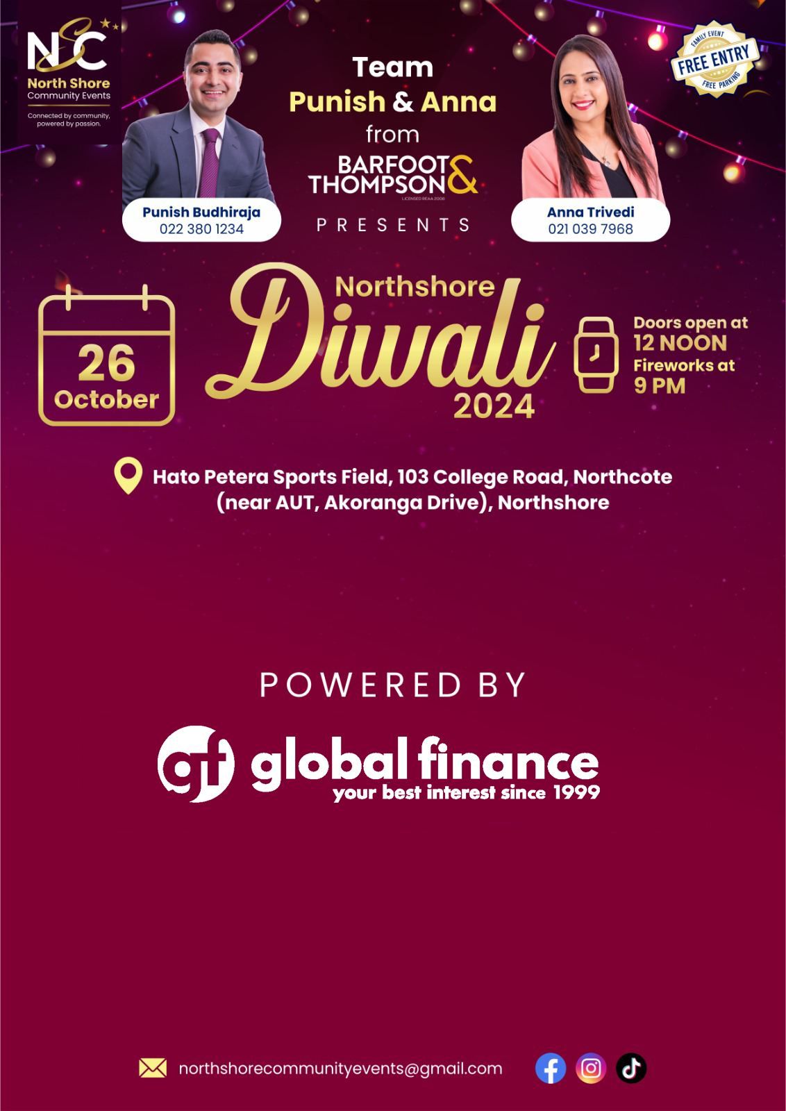 North Shore Diwali 2024