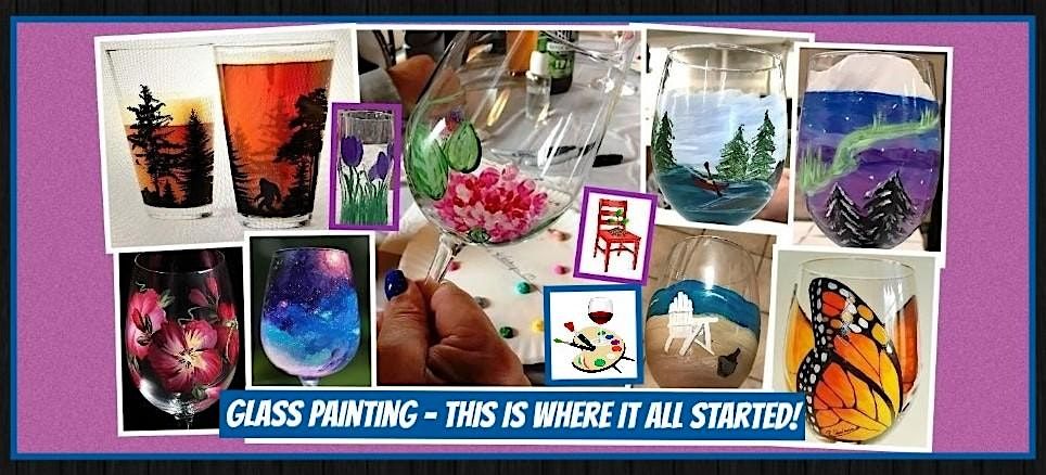 Glass Painting Class!